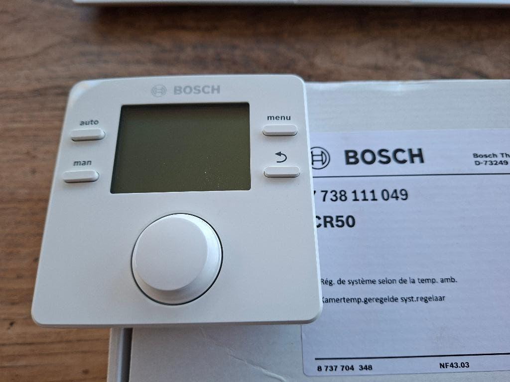 Bosch Junkers CR 50 modulerende kamerthermostaat, Ophalen of Verzenden, Nieuw
