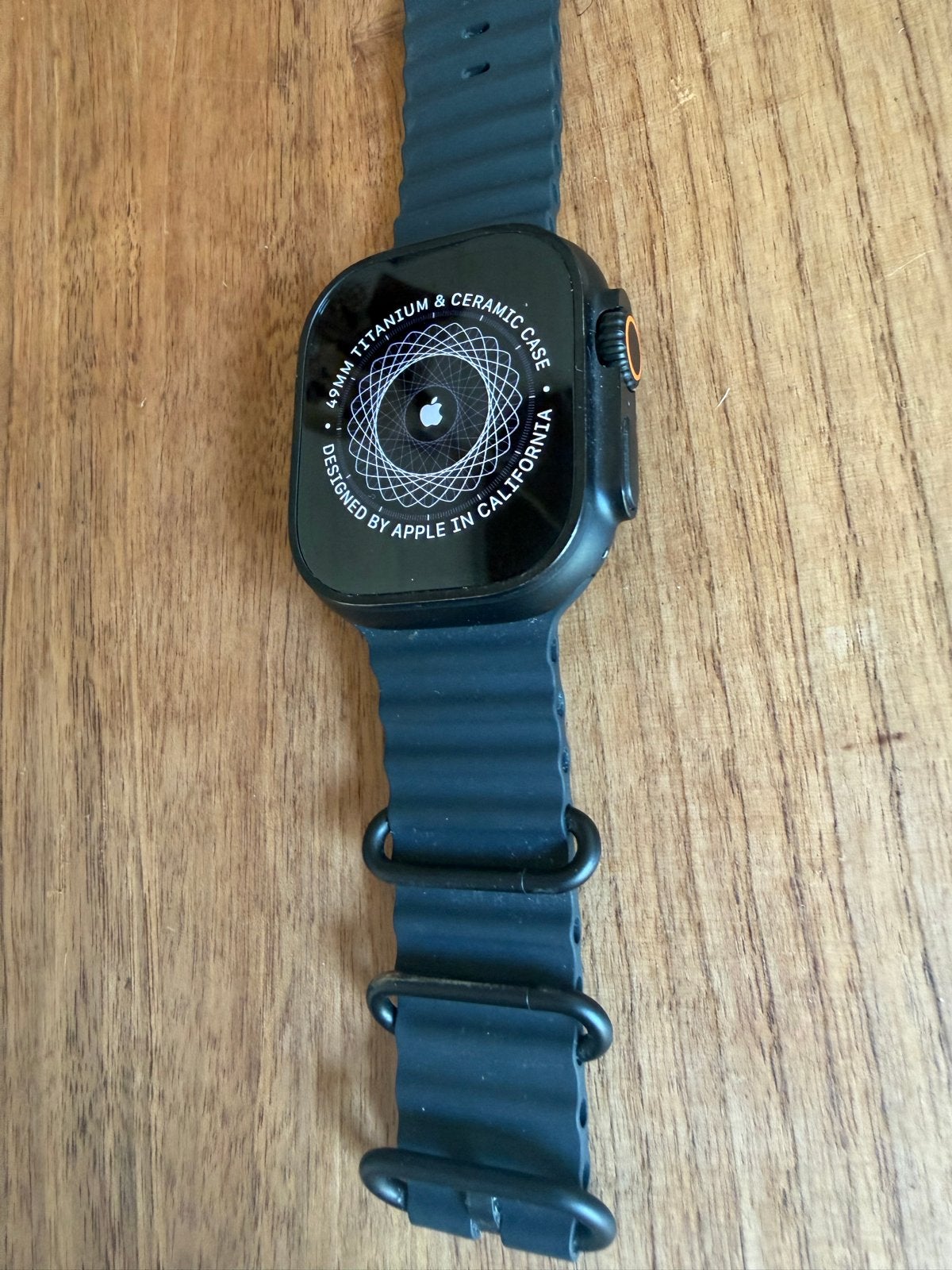 Apple Watch Ultra 2. 49mm Titanium met gps en 4G, Hoogte, Zwart, IOS, Ophalen of Verzenden