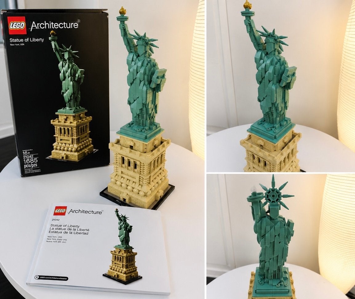 LEGO Architecture 21042 Vrijheidsbeeld, Ophalen of Verzenden, Zo goed als nieuw, Overige merken