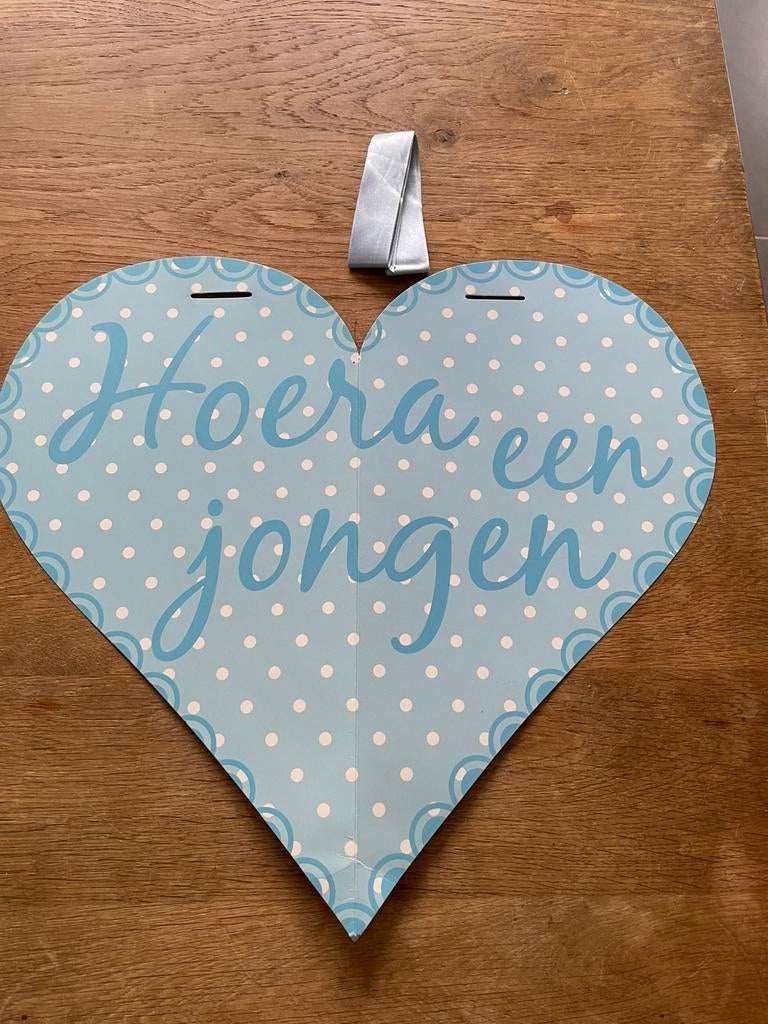 Geboorte versiering jongen, Ophalen, Zo goed als nieuw
