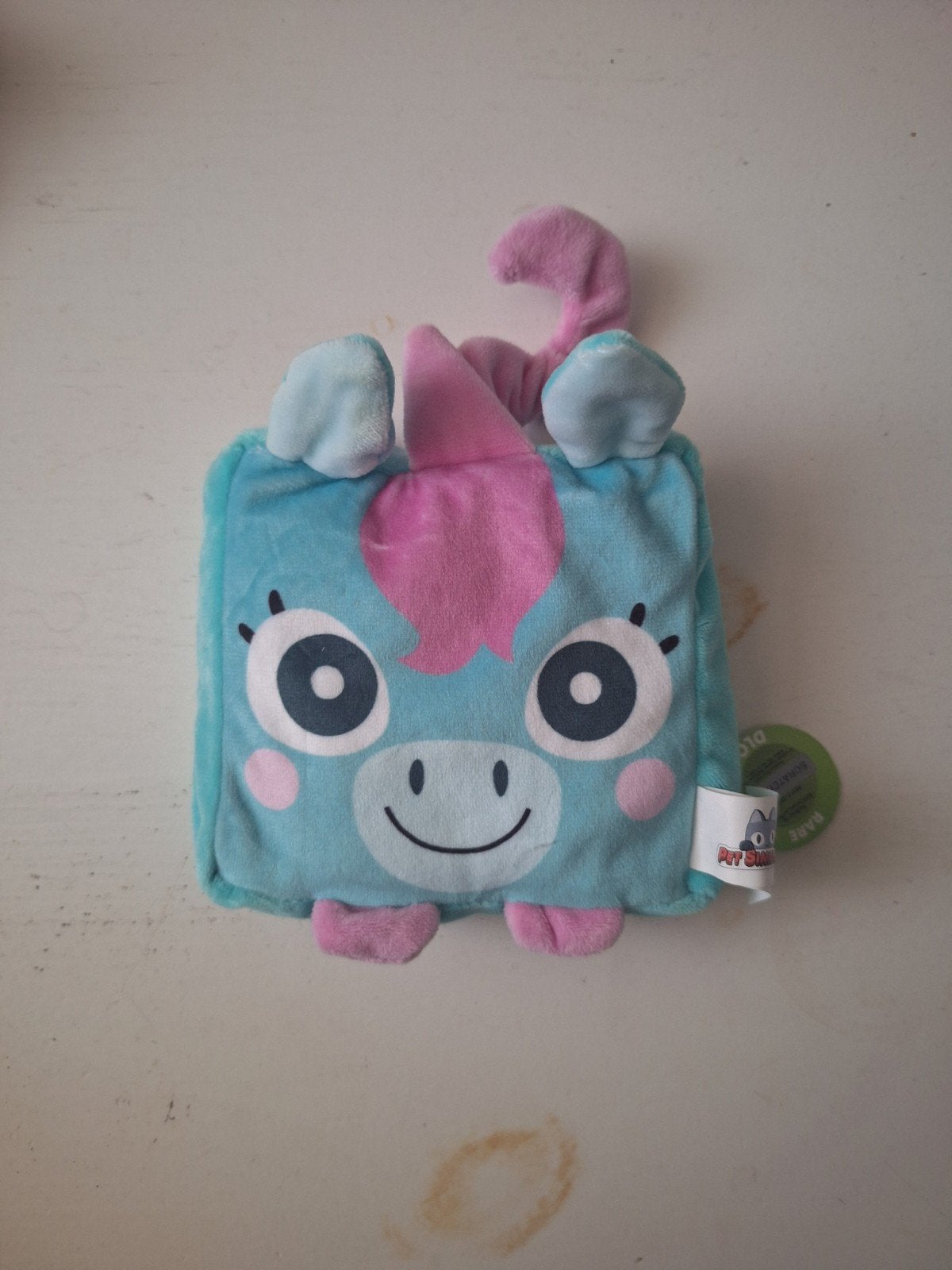 Nieuw! Pet simulator unicorn coolbeanz knuffel, Ophalen of Verzenden, Nieuw, Overige typen