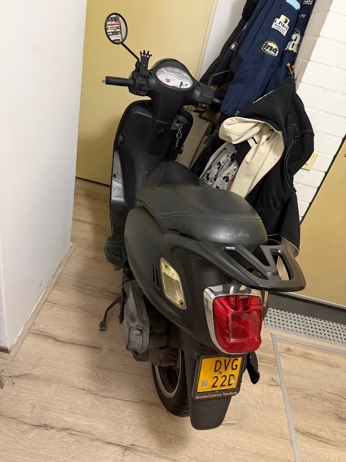 Sym Fiddle 2 uit 2019 met motorschade - opknapper/onderdelen, Ophalen, Gebruikt, Overige typen, SYM