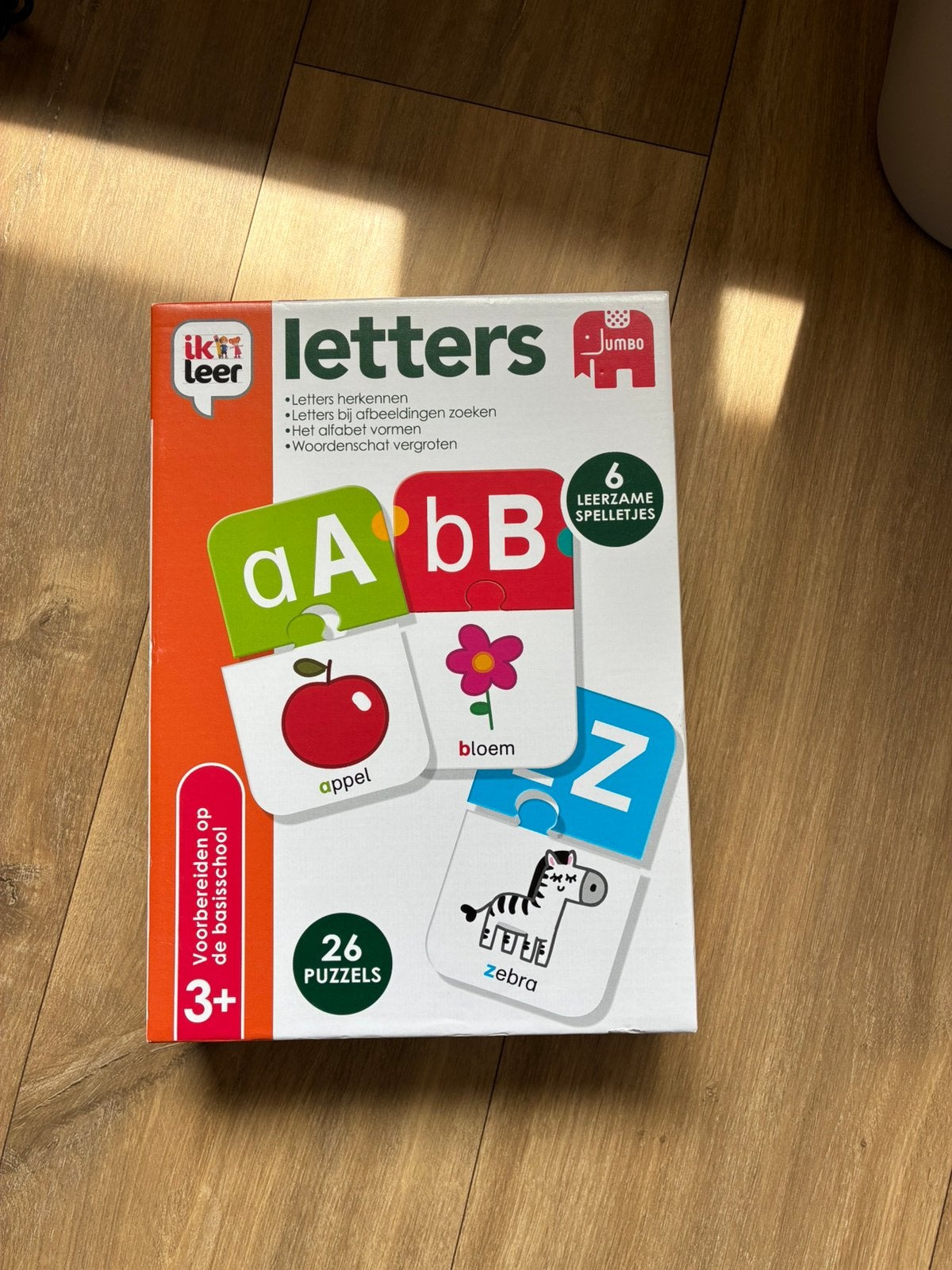 Jumbo ik leer letters, Ophalen of Verzenden, Zo goed als nieuw