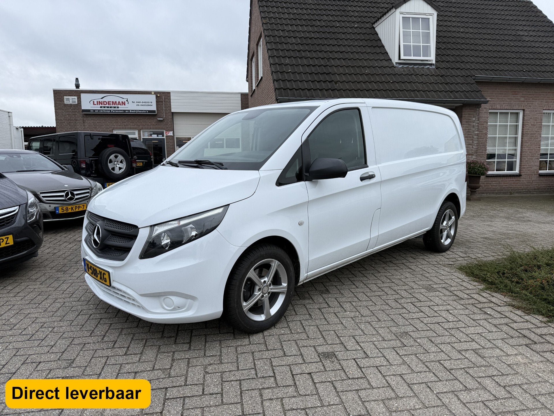 Mercedes-Benz Vito 111 CDI Lang Airco Cruisecontr Org. Neder, Voorwielaandrijving, 4 cilinders, 116 pk, Wit