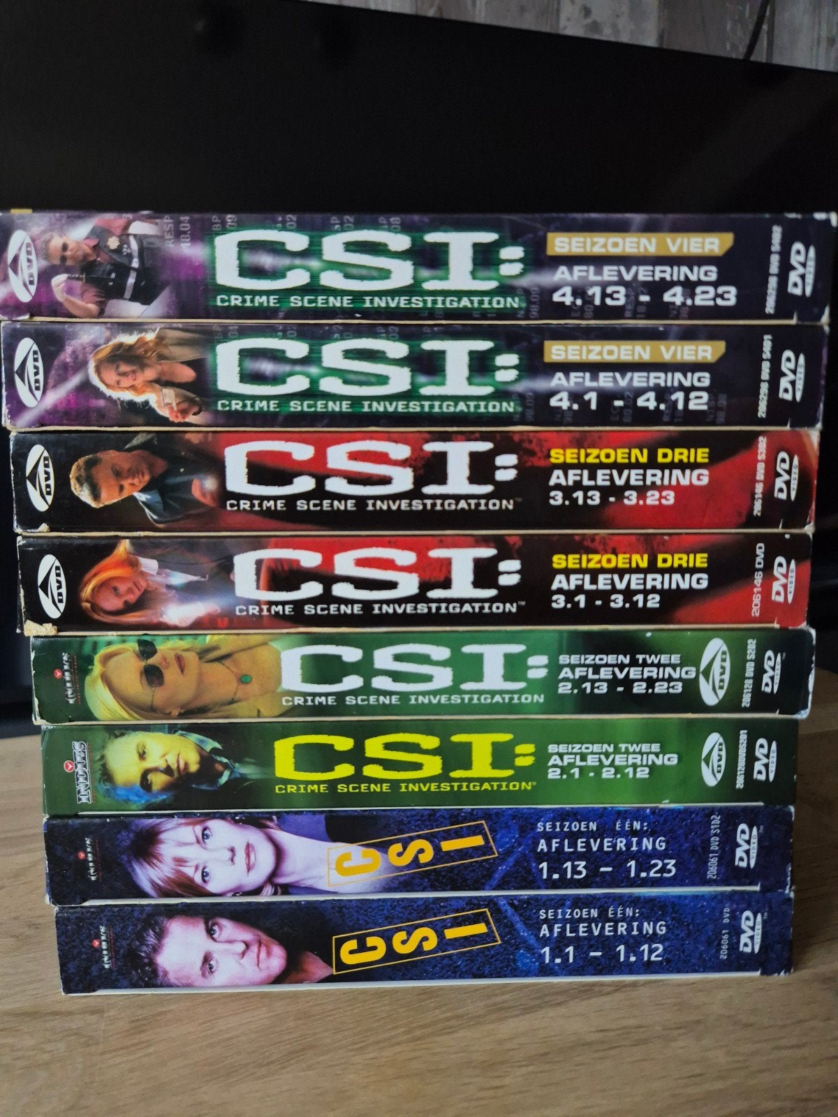 CSI: Crime Scene Investigation DVD Boxsets Seizoen 1-4, Engels, Nederlands, Ophalen of Verzenden, Zo goed als nieuw