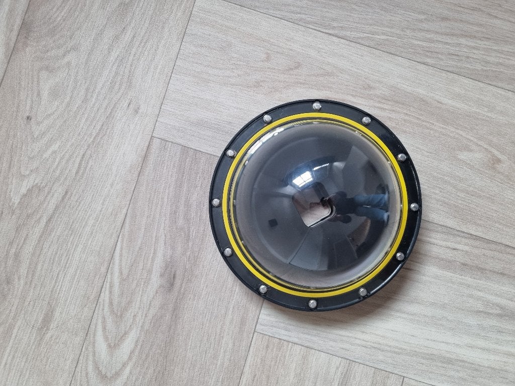 TELESIN Dome Port GoPro Hero 7/6/5, Ophalen of Verzenden, Gebruikt, Overige merken