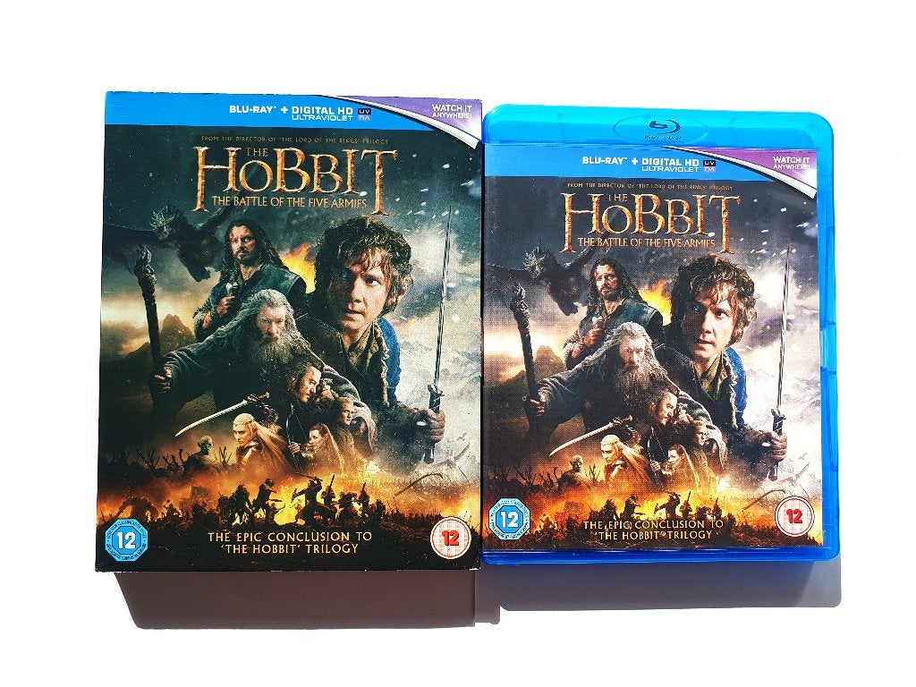 The Hobbit - Battle Of The Five Armies (2 disc Slipcase), Cd's en Dvd's, Ophalen of Verzenden, Zo goed als nieuw, Science Fiction en Fantasy