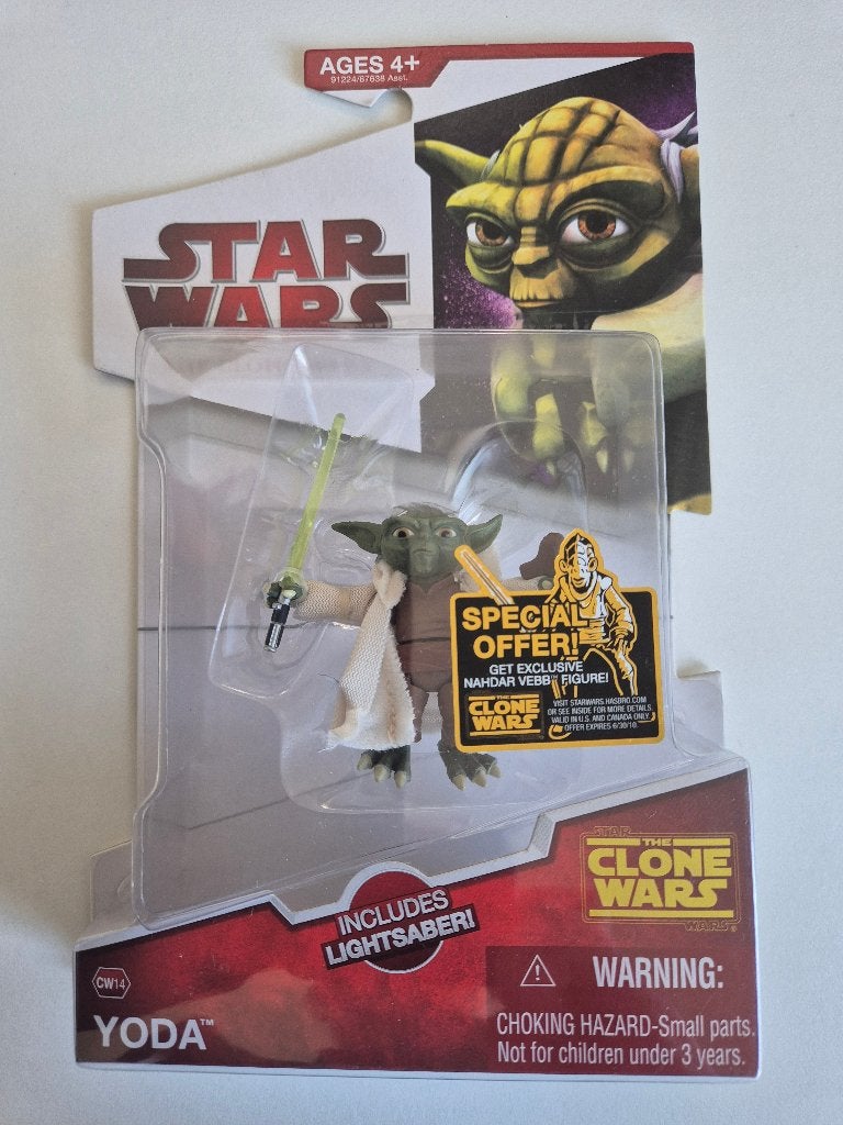 Star Wars CW 2009 CW14 Yoda on Rugosa, Ophalen of Verzenden, Nieuw, Actiefiguurtje