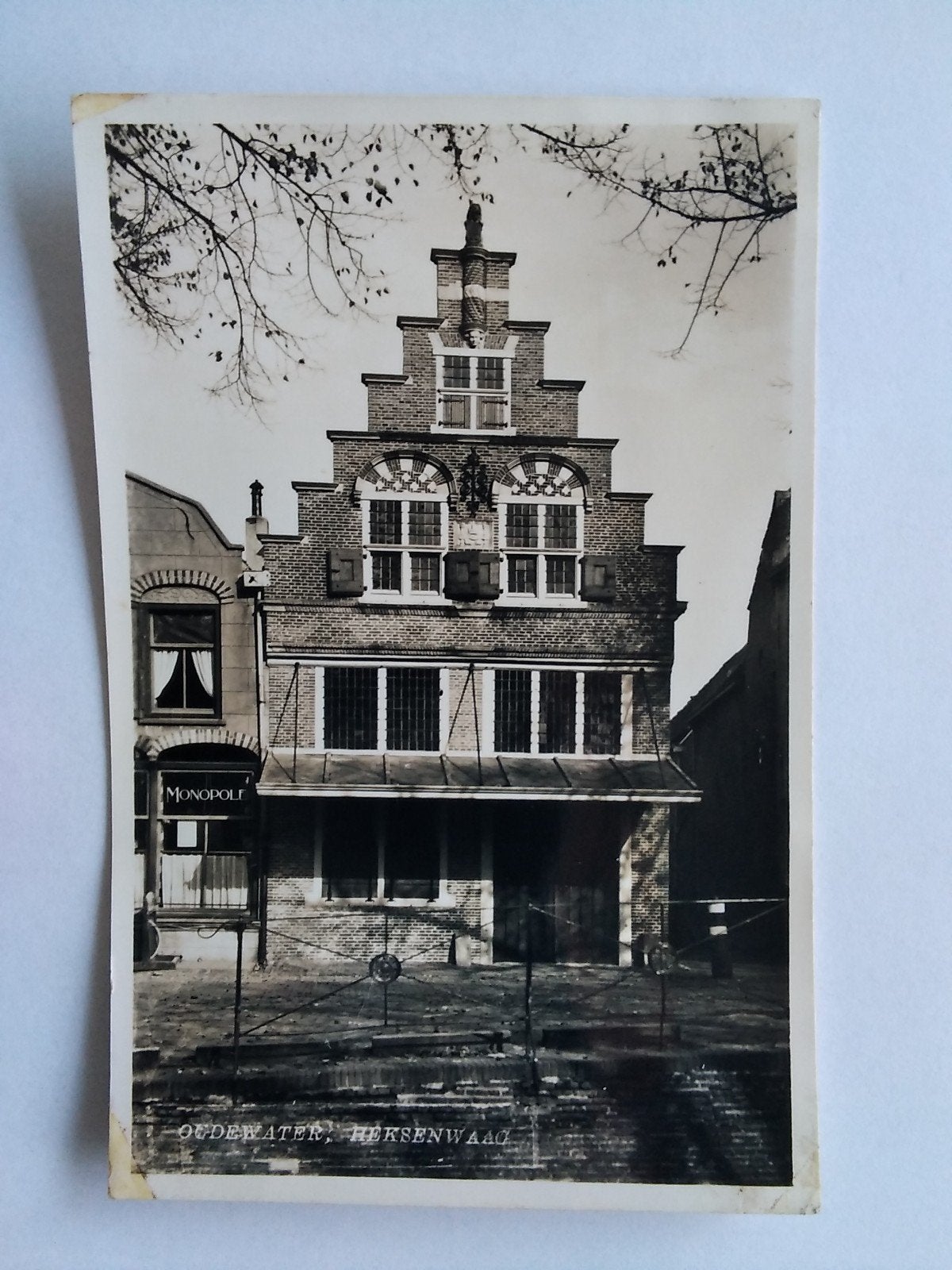 Ansichtkaart Oudewater Heksenwaag 1961, Verzenden, 1960 tot 1980, Noord-Holland