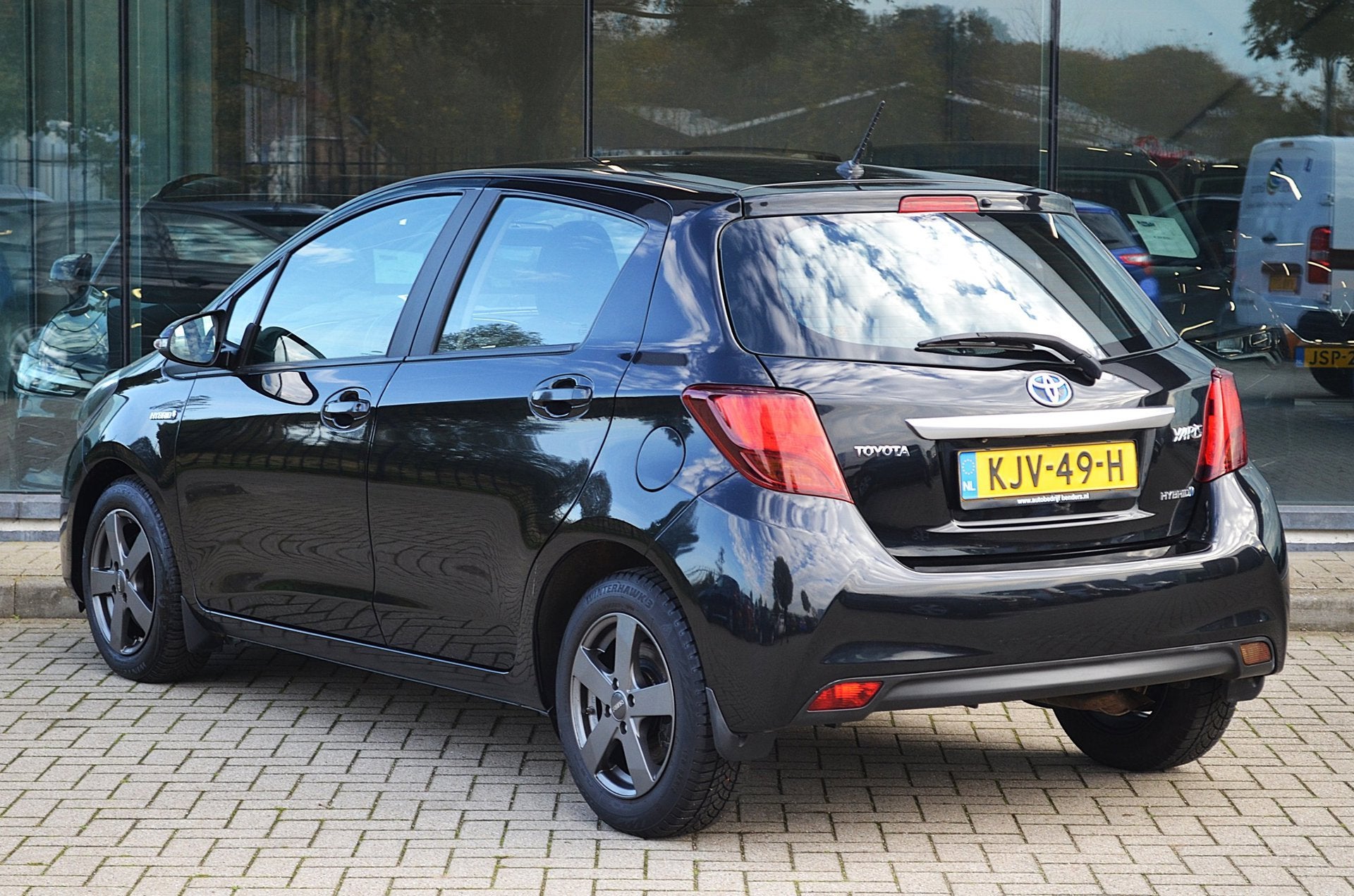 Toyota Yaris 1.5 Hybrid Business Plus | Camera | Climate con, Auto's, Gebruikt, 4 cilinders, Zwart, Bedrijf