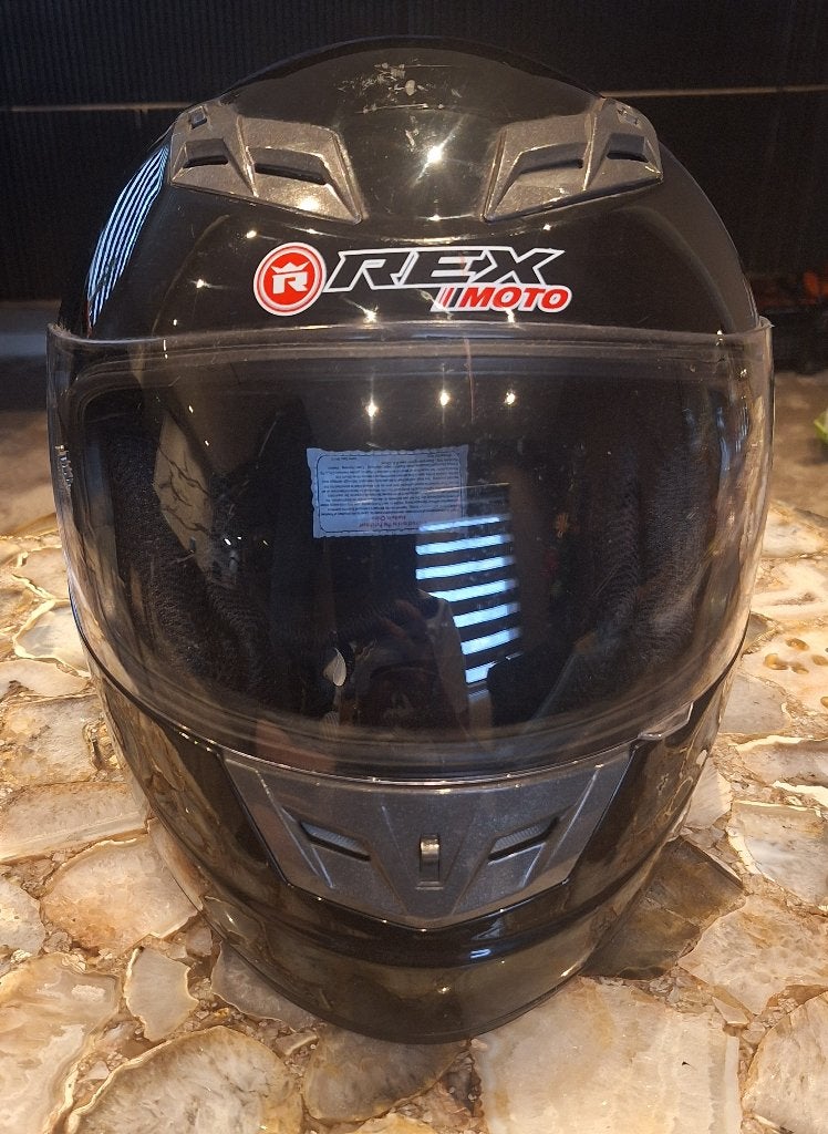Rex Moto integraalhelm, Overige merken, Ophalen of Verzenden, Integraalhelm, L