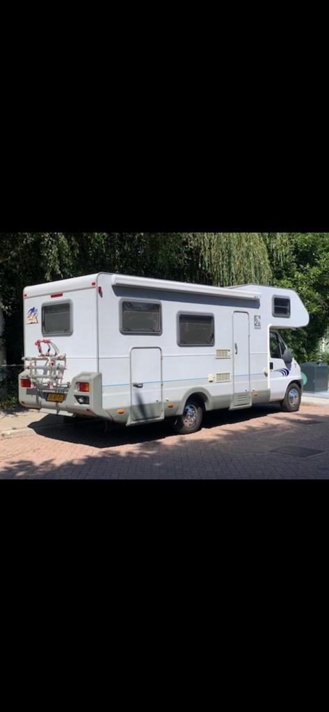 Fiat Knaus met weinig kilometers (105.000), Alkoof, Fiat, Achteruitrijcamera, Particulier
