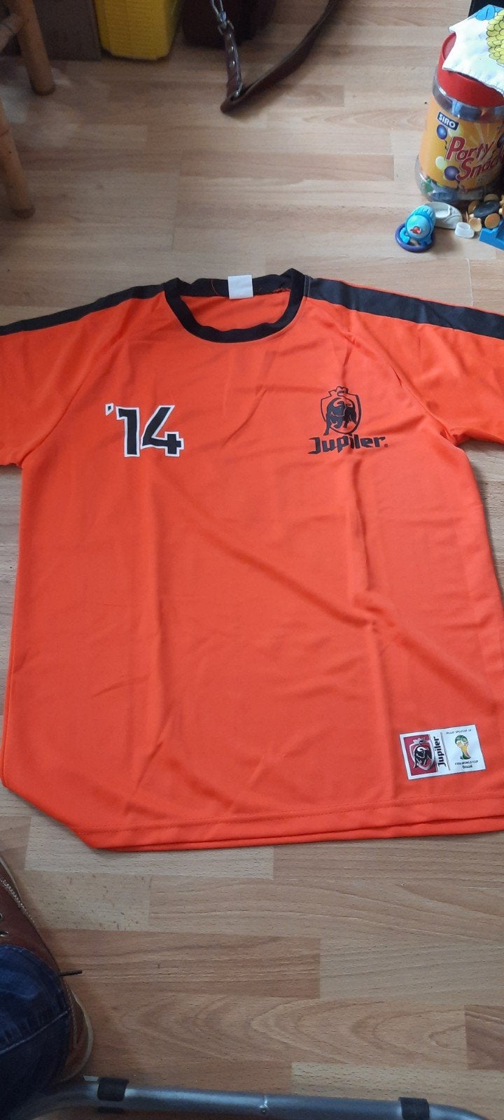 Oranje Jup Holland Jup Supportersshirt Maat L, Maat L, Ophalen of Verzenden, Zo goed als nieuw, Shirt