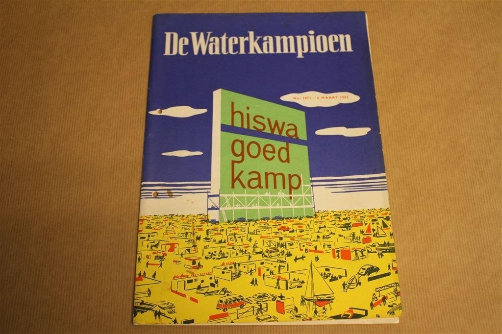 Magazine - De Waterkampioen Hiswa nummer 1962, Ophalen of Verzenden, Gelezen, Muziek, Film of Tv