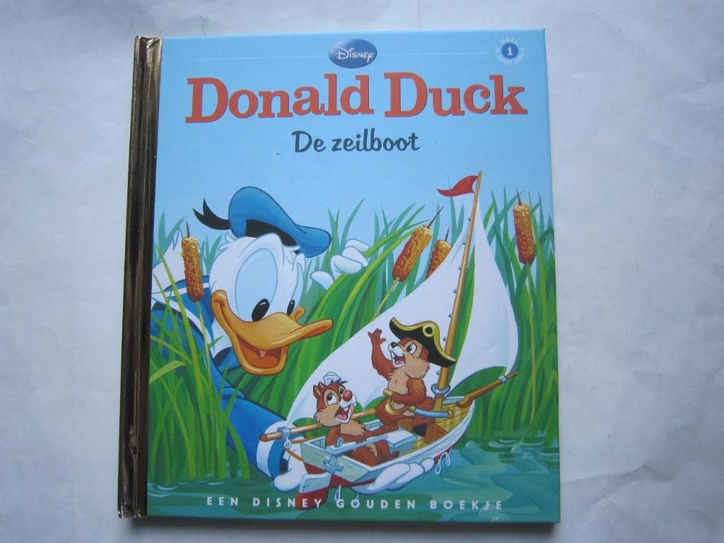 GOUDEN BOEKJE - Disney dl 1 Donald Duck De zeilboot, Ophalen, Zo goed als nieuw, Sprookjes