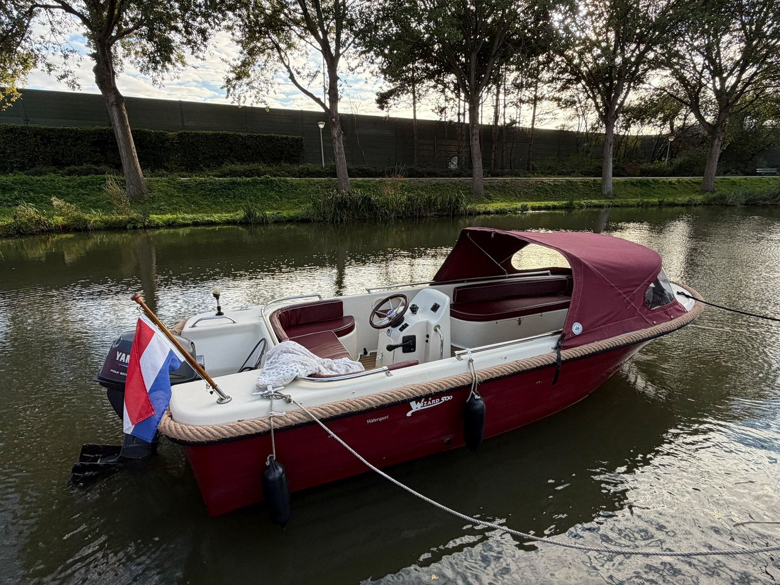 Wizard 500 sloep - Yamaha 15 pk 4-takt, Watersport en Boten, Ophalen, Zo goed als nieuw