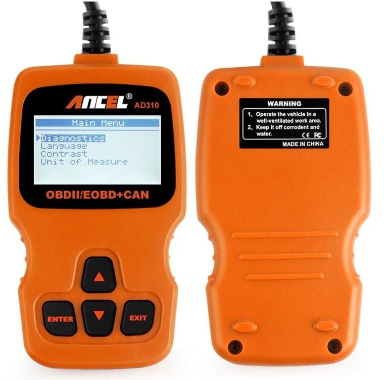 AD310 OBD2 Handscanner 446, Auto diversen, Auto-accessoires, Ophalen of Verzenden, Nieuw