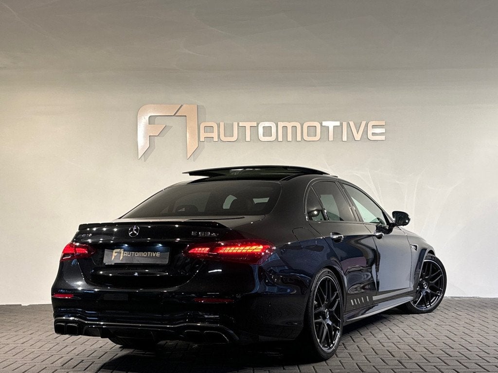Mercedes-Benz E-klasse AMG 63 S 4M+ Burmester|Keyles|Hud|VOL, Auto's, Automaat, Gebruikt, Zwart, Leder