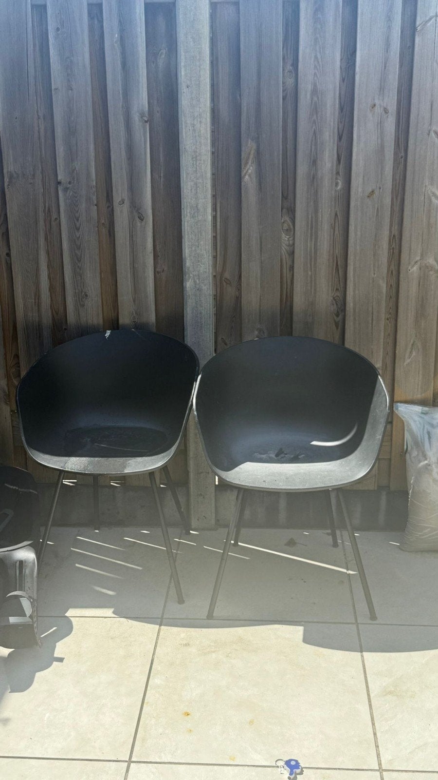 HAY About a Chair AAC 26 - Zo goed als nieuw, Huis en Inrichting, Stoelen, Twee, Zwart, Ophalen of Verzenden, Zo goed als nieuw