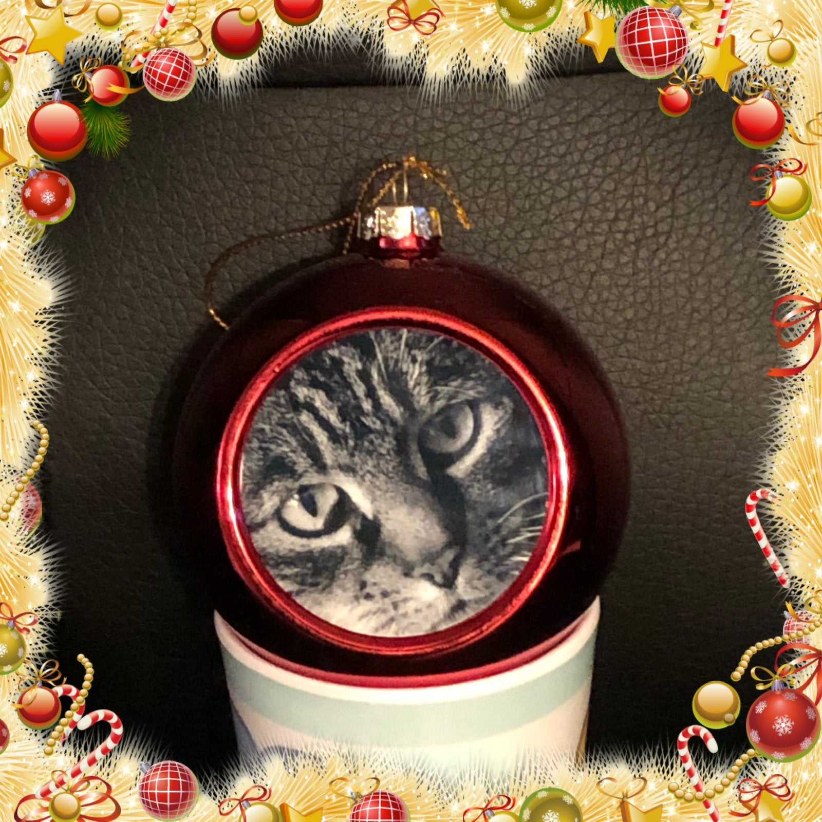 Kerstbal met foto, Ophalen of Verzenden, Nieuw