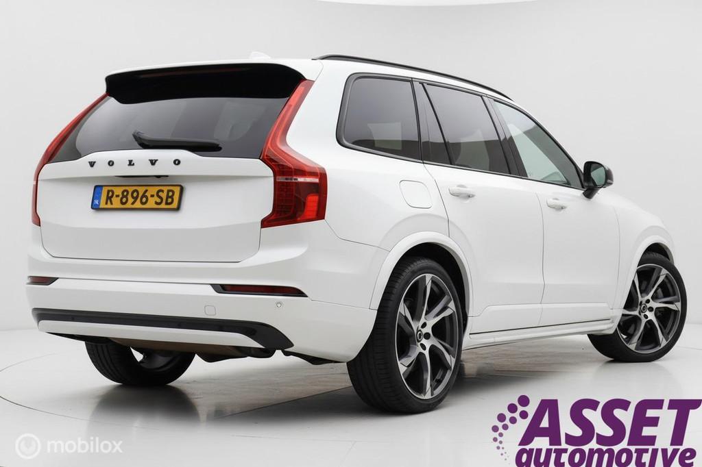 Volvo XC90 T8 Recharge R-Design inc BTW luchtvering/pano/360, Gebruikt, 4 cilinders, 1969 cc, 7 stoelen