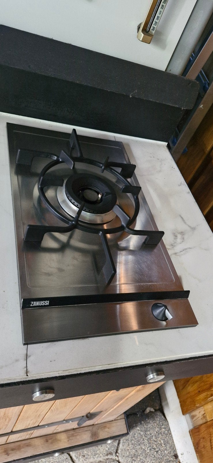 Compacte gaspit voor camping, buitenkeuken of binnen, Ophalen, Gebruikt, 3 kookzones of minder, Gas