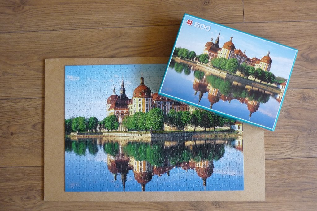 Jumbo '' MORITZBURG , DRESDEN (Duitsland) '' 500 st., Ophalen, 500 t/m 1500 stukjes, Gebruikt, Legpuzzel
