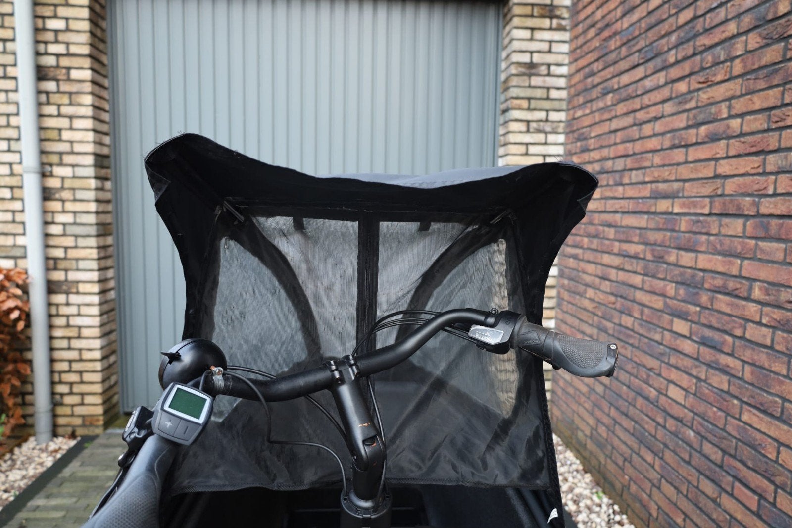 Bakfiets Huif - Bescherming tegen weer en wind, Ophalen, Gebruikt, 4 kinderen of meer, Huif