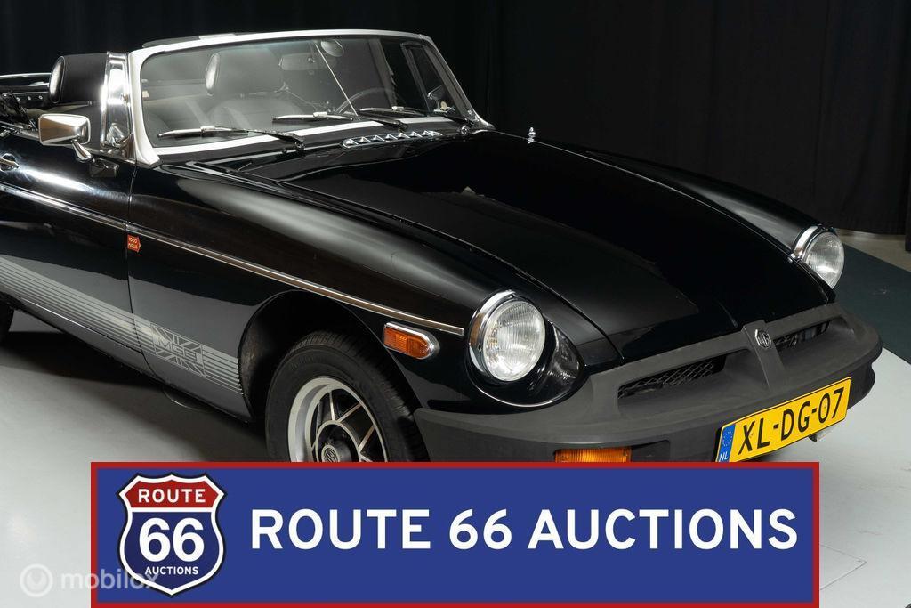 MG MGB Limited Edition | 1980 | Route 66 Auctions, Auto's, Oldtimers, Overige carrosserieën, Zwart, Bedrijf, Handgeschakeld