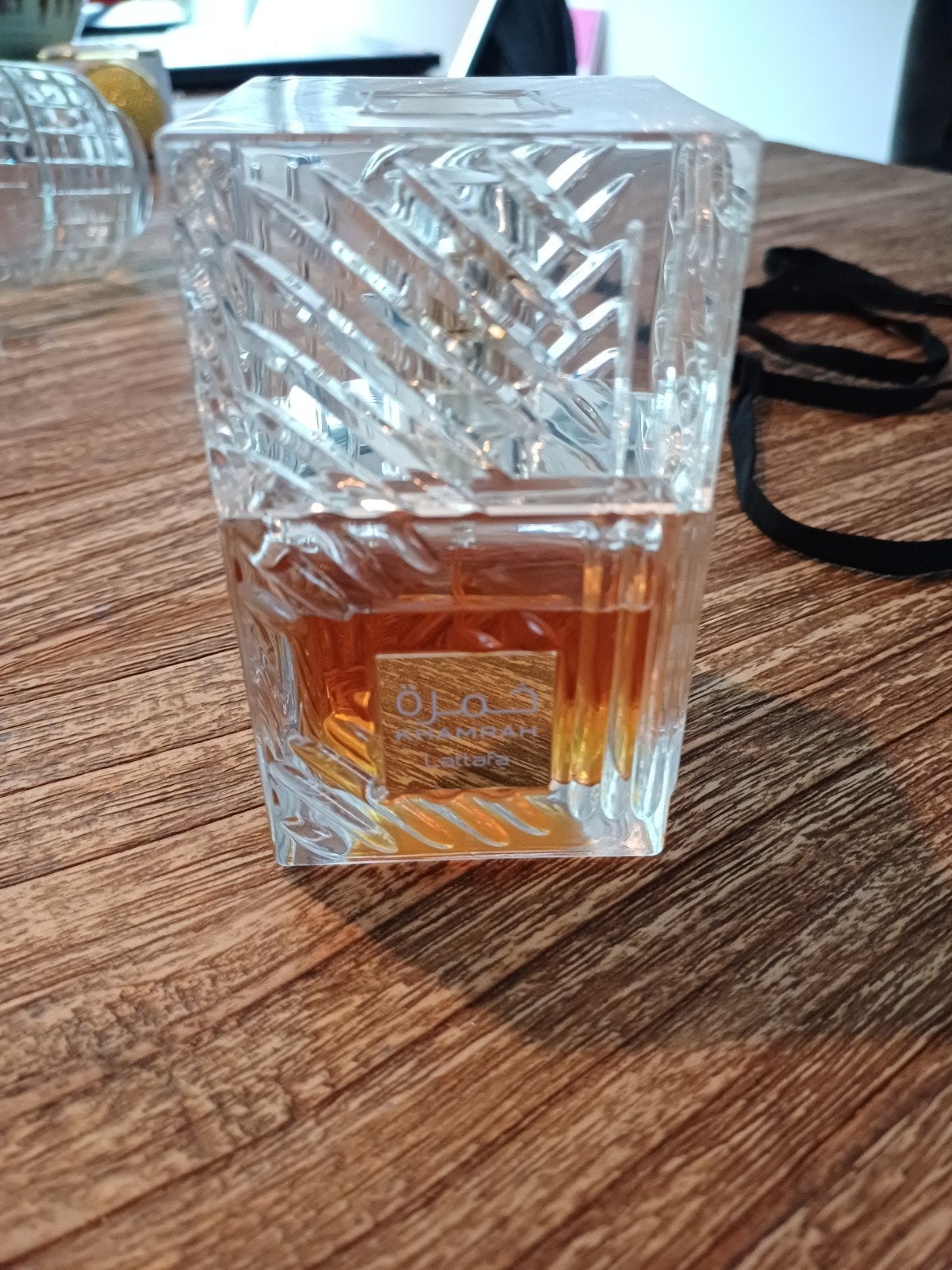 Lattafa Khamrah Eau de Parfum - Paar keer gebruikt, Ophalen of Verzenden, Zo goed als nieuw
