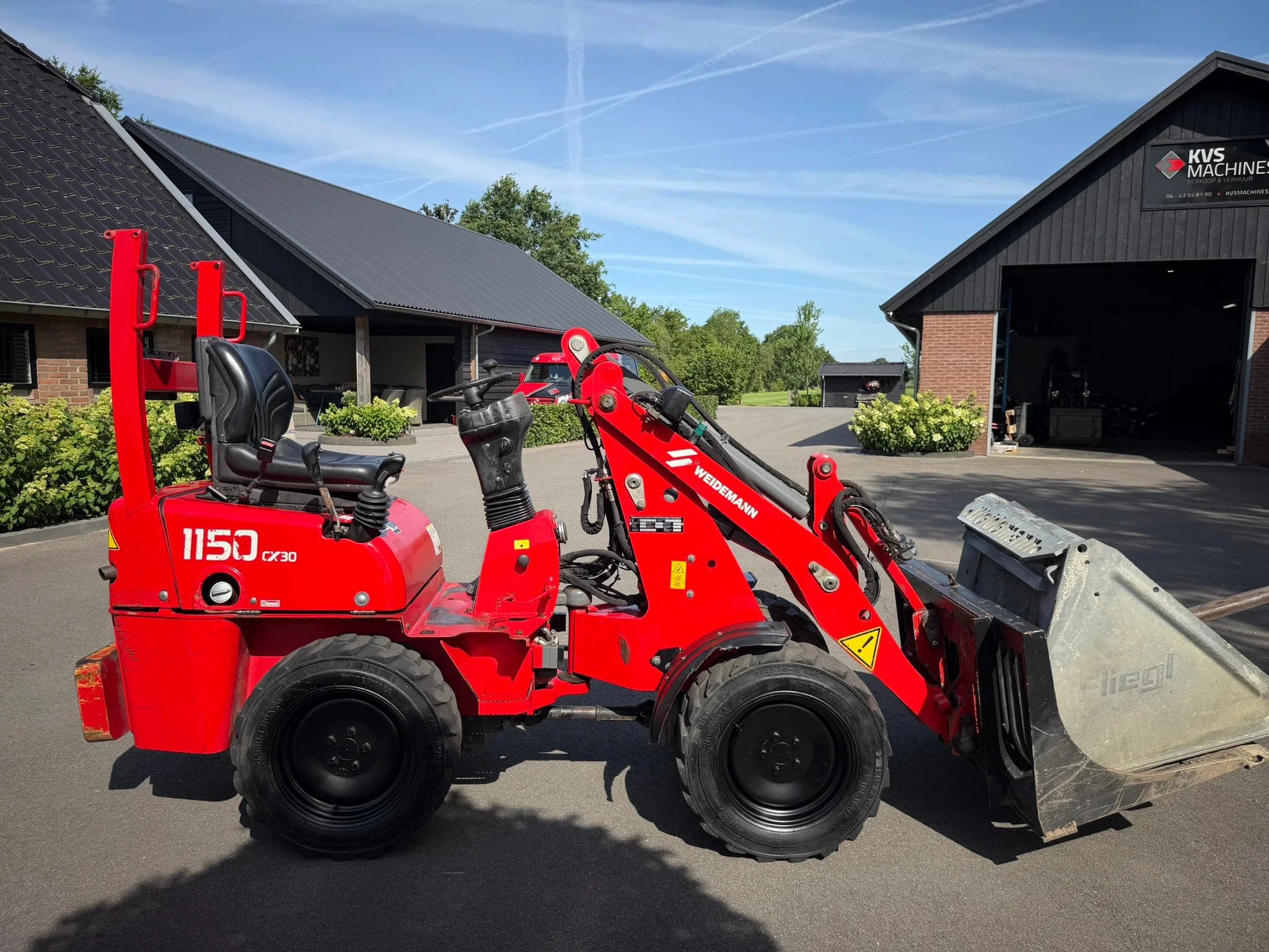 Weidemann 1150 CX 30 (bj 2008), Wiellader of Shovel
