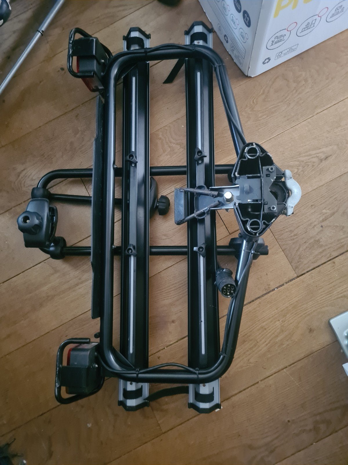 Inklapbare Trekhaakfietsendrager voor 2 Fietsen, Auto diversen, Gebruikt, Onbekend, Ophalen of Verzenden, Onbekend