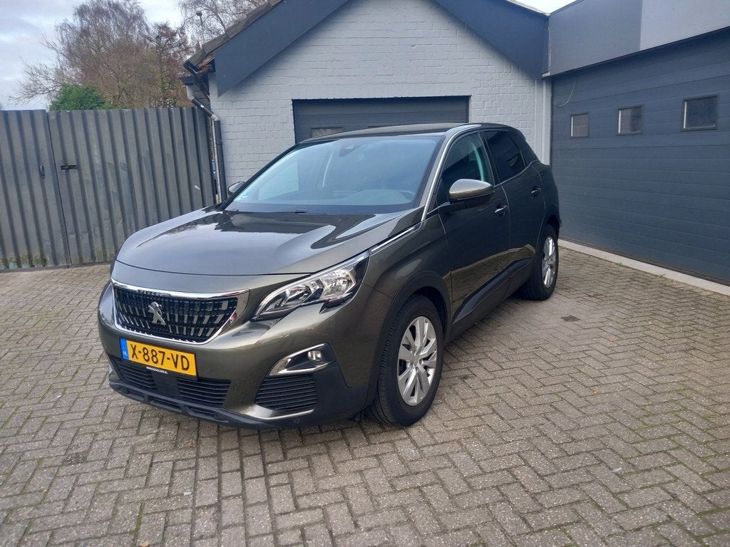 Peugeot 3008 1.2 PureTech AllureAutomaat,Navi,Parking system, Gebruikt, 1199 cc, Leder en Stof, Bedrijf
