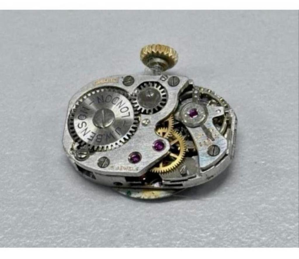 Vintage J W JW Benson - London Swiss Watch Horloge onderdeel, Ophalen of Verzenden, Overige materialen