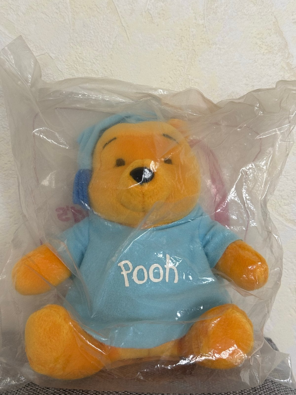 Vintage Winnie de Poeh Knuffel in Pyjama (18cm) - Disney, Disney, Disney, Beer, Nieuw