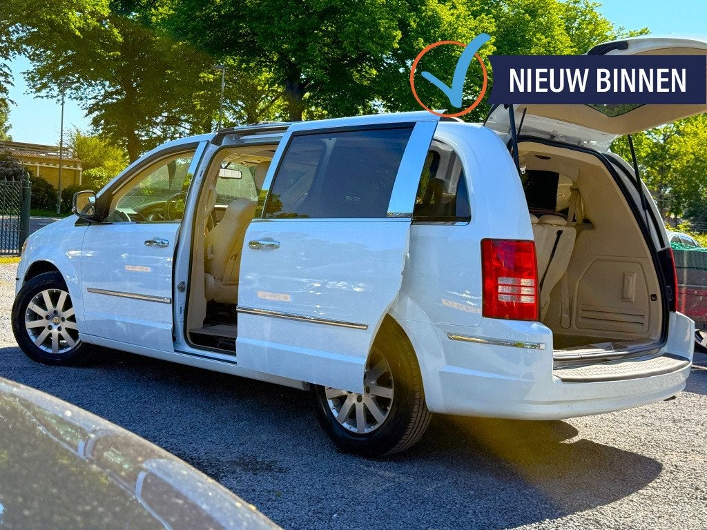 Chrysler Grand Voyager 4.0 V6 LIMITED WHITE OPEN-DAK J.DAIML, Automaat, Beige, Grand Voyager, 7 stoelen
