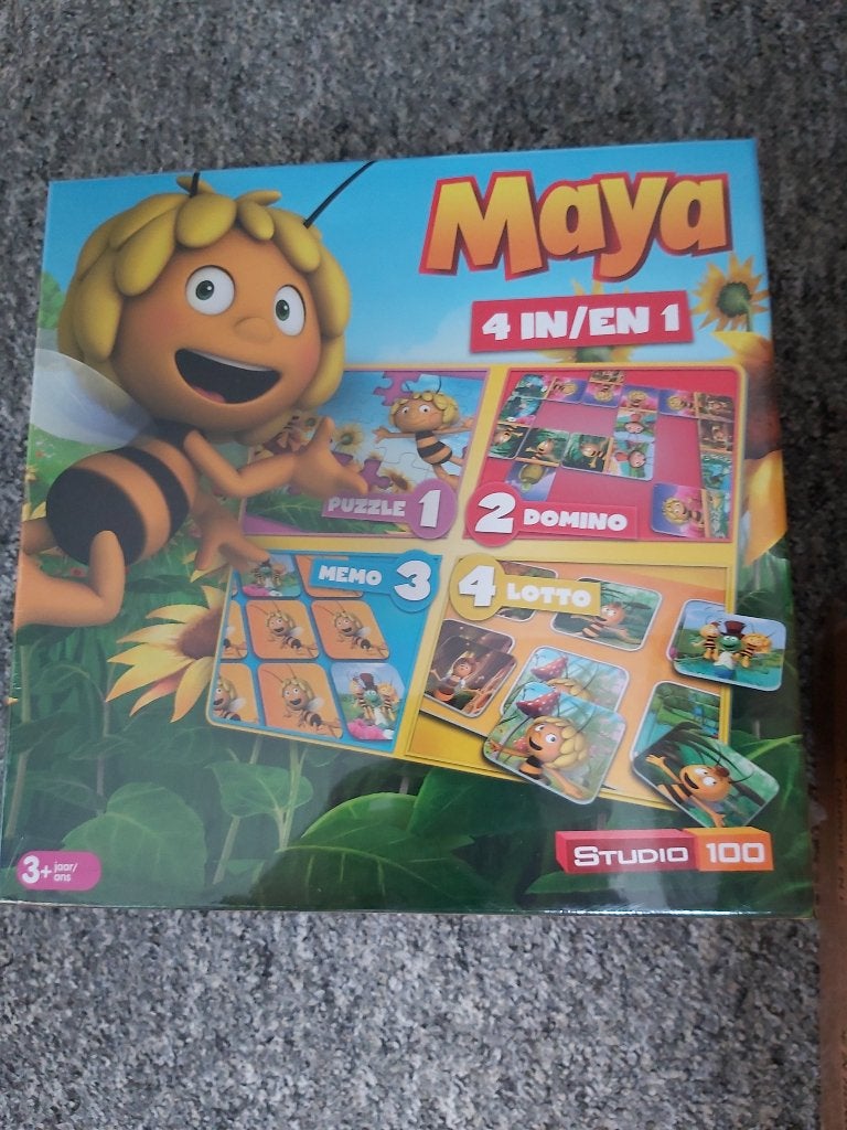Te koop nieuwe kinderspelletjes vanaf 3-jaar Maya de Bij 4 i, Vanaf 6 jaar, Ophalen of Verzenden, Nieuw in verpakking