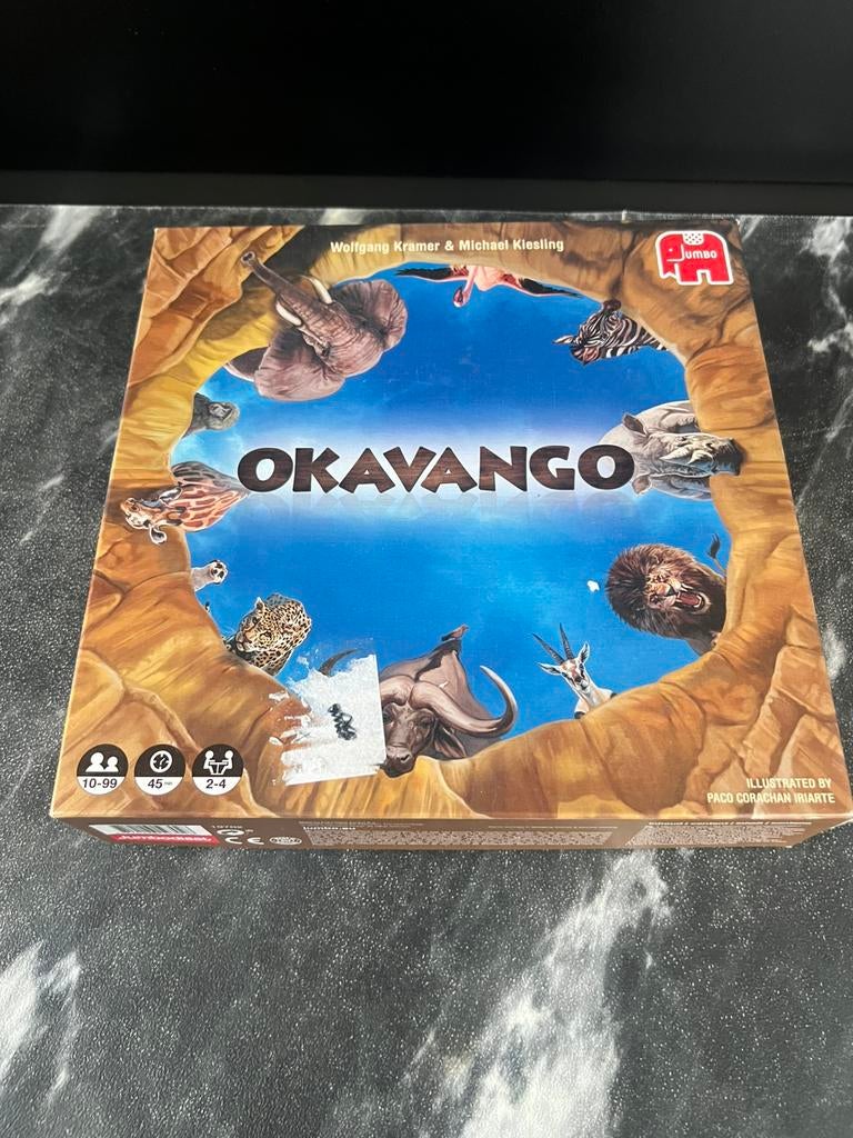 Jumbo Okavango bordspel, Ophalen of Verzenden, Zo goed als nieuw