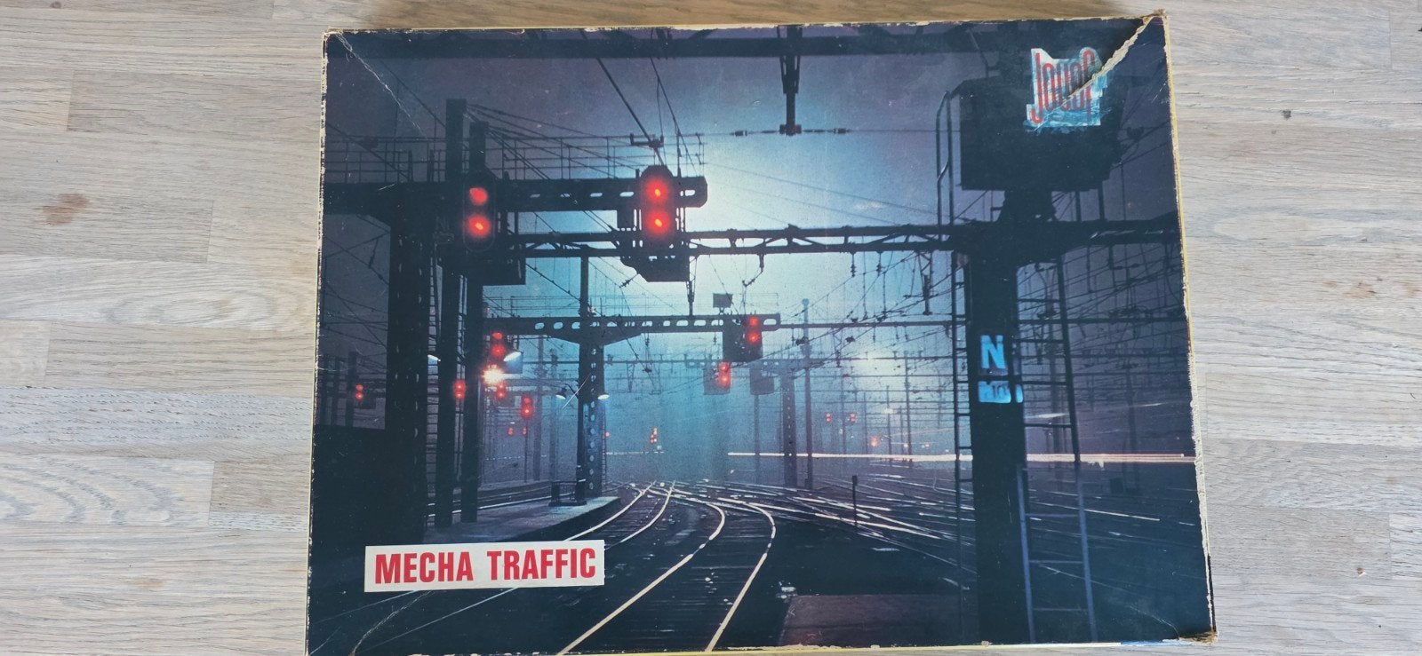 Jouef Mecha Traffic treinset (jaren '70) – Compleet, werkend, Ophalen of Verzenden, Gebruikt, Treinset, Jouef
