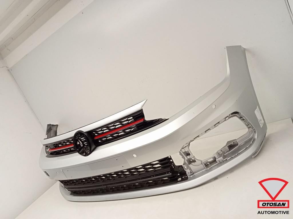 Vw polo 2g 17-21 GTi voorbumper + gril origineel, Gebruikt, Volkswagen, Volkswagen AG, Bumper