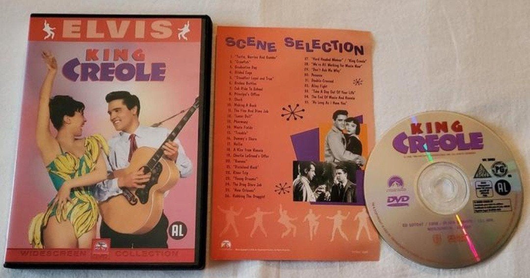 Elvis Presley King Creole Dvd Classic, Alle leeftijden, Ophalen of Verzenden, Zo goed als nieuw, Actie en Avontuur