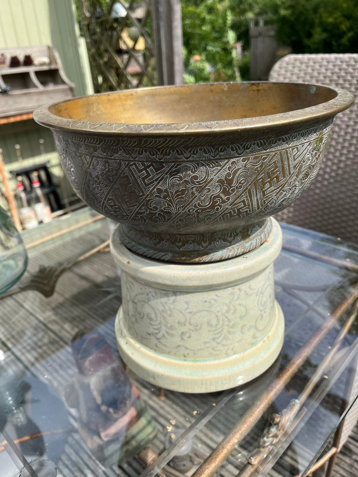 Klankschaal uit Tibet oud, groot, zwaar, brons, Ophalen of Verzenden, Brons