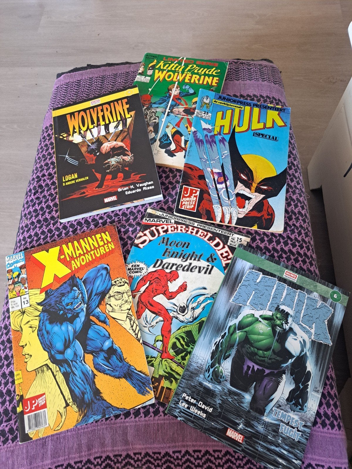 6 nederlands talige marvel comics, Boeken, Strips | Comics, Meerdere comics, Ophalen of Verzenden, Gelezen, Amerika