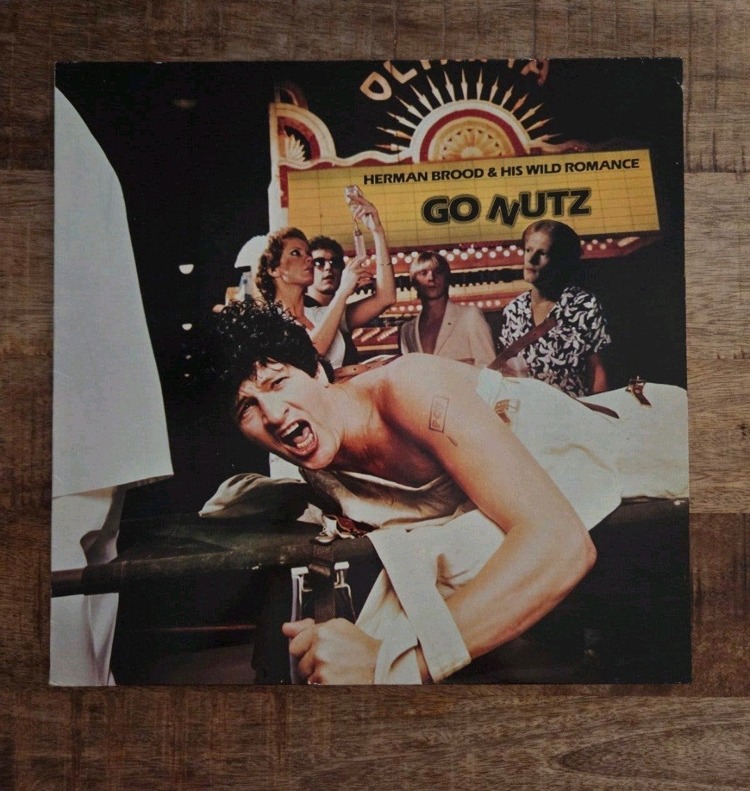 Lp herman brood & his wild romance go nutz, Ophalen of Verzenden