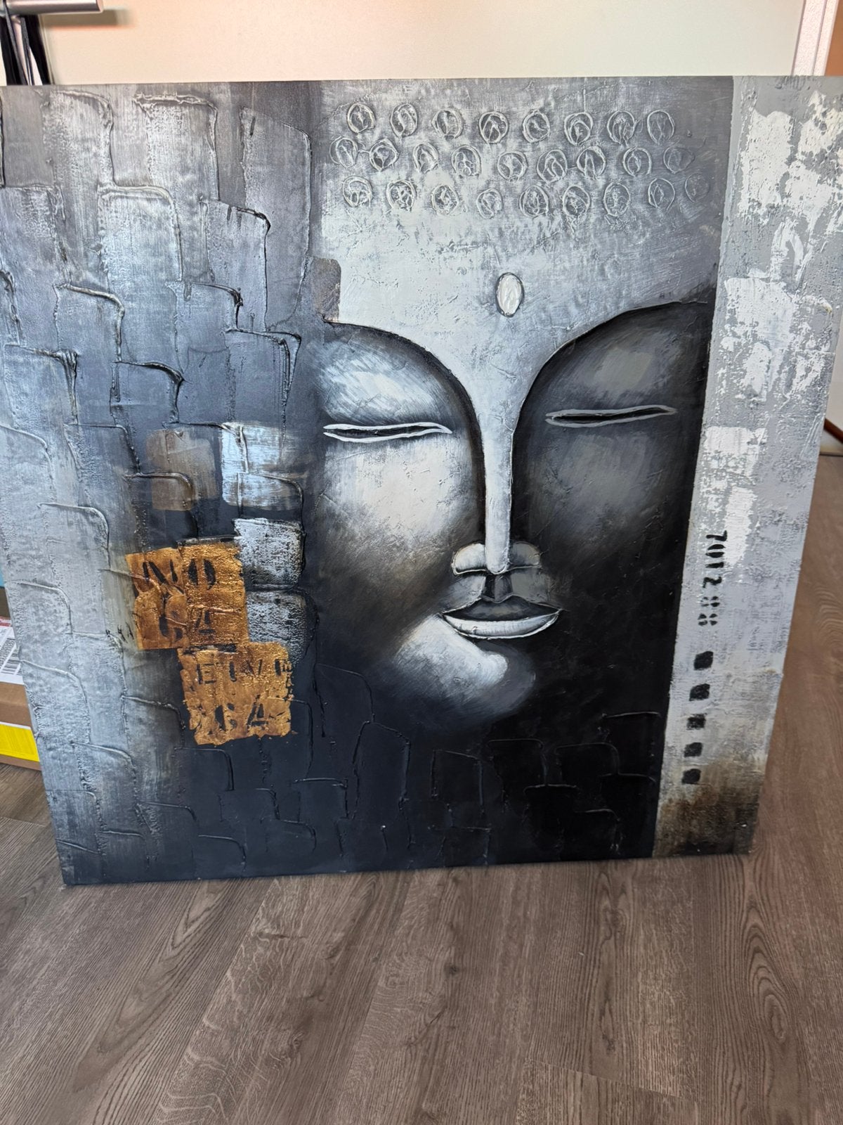 Boeddha schilderij, Ophalen, Zo goed als nieuw, Schilderij