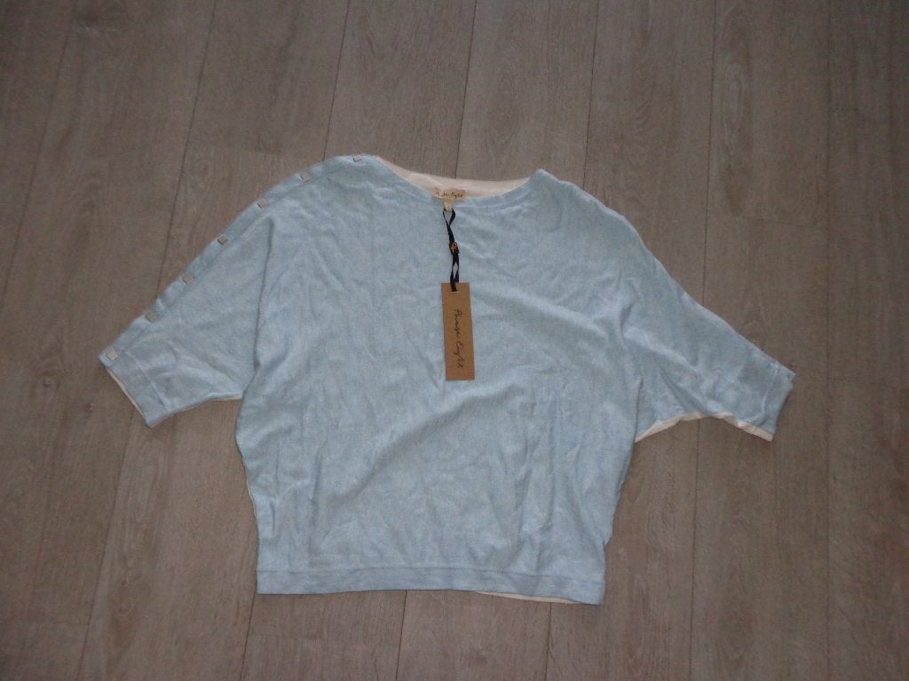lichtblauwe zomerse damestrui van Phase Eight, maat L, Kleding | Dames, Truien en Vesten, Ophalen of Verzenden, Nieuw, Maat 42/44 (L)