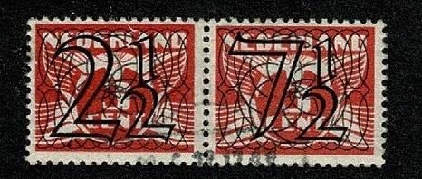Nederland : 1940 - Traliezegels - NVPH 356b, Postzegels en Munten, Postzegels | Nederland, Verzenden, T/m 1940, Gestempeld