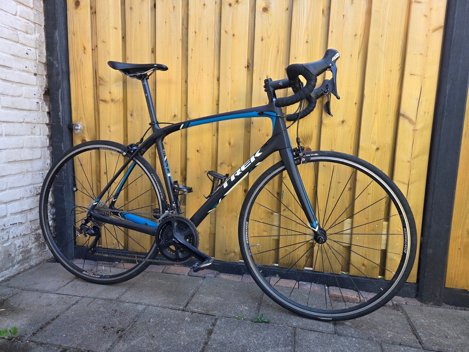 racefiets dames Trek (56 cm), Fietsen en Brommers, Fietsen | Racefietsen, Gebruikt, Carbon, Velgrem, Dames