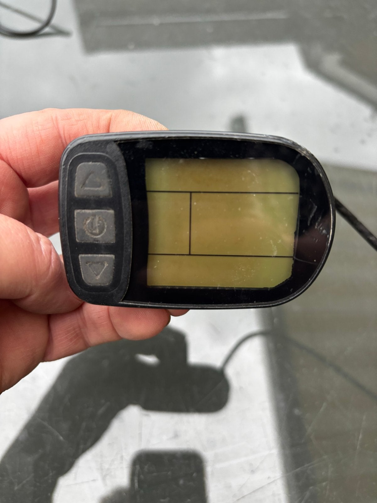 Display elektrische fiets, Fietsen en Brommers, Fietsaccessoires | Fietscomputers, Ophalen, Gebruikt