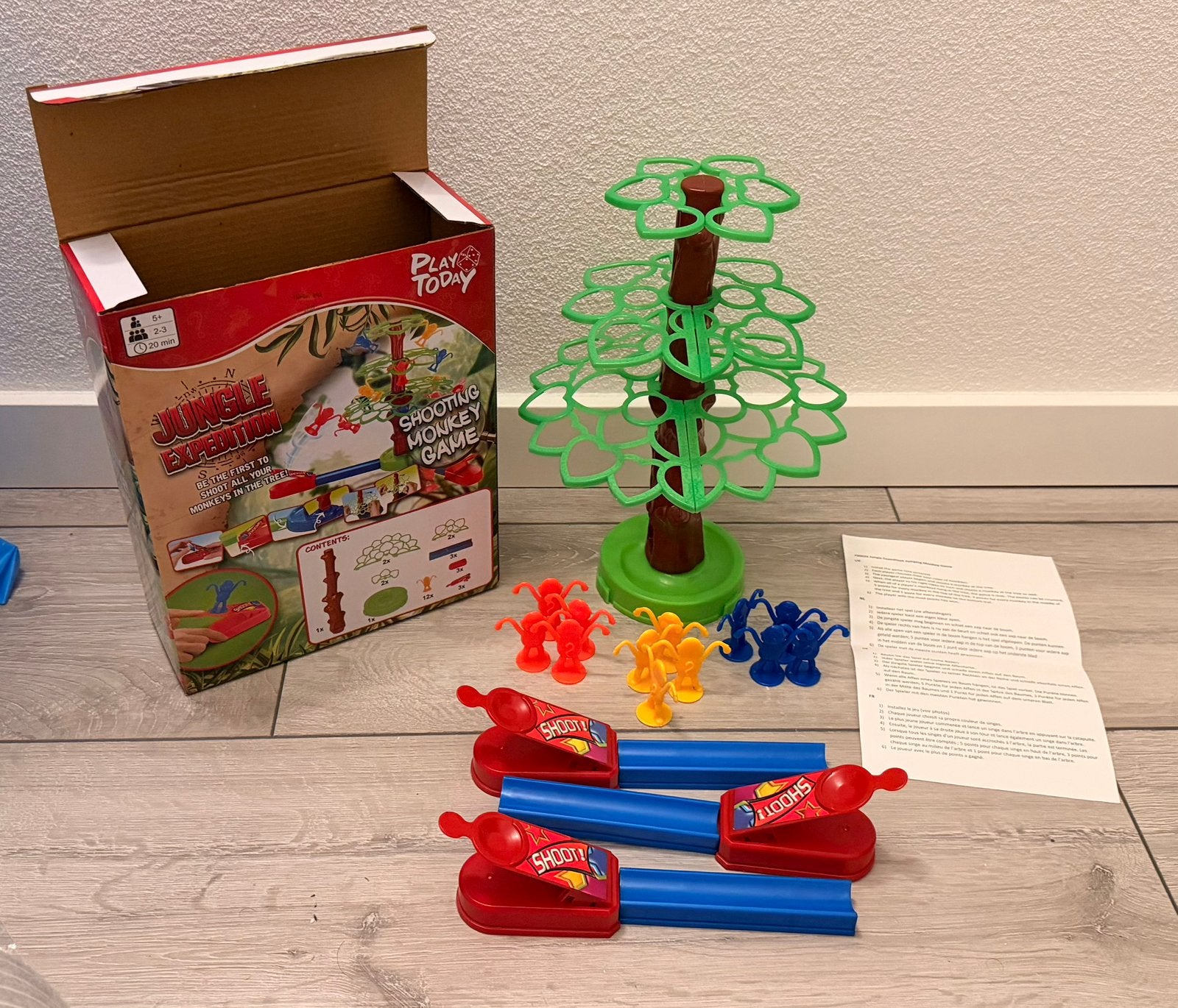 Jungle Expedition Shooting Monkey Game – Complete Staat!, Ophalen of Verzenden, Zo goed als nieuw, Jongen of Meisje